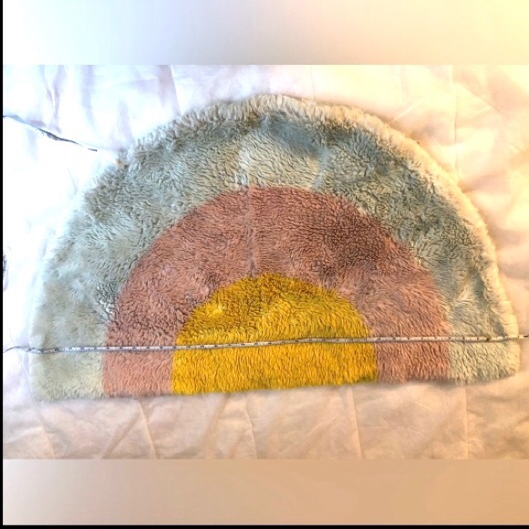 Happy rainbow pastel rug - Picture 5 of 6